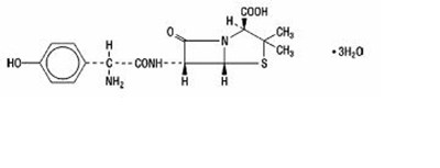 Image Of Amoxicillin Chemical Structure (Amoxicillin Chemical Structure)